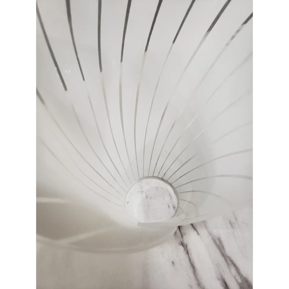 REPLACEMENT SHADE - Vintage Calla Lily Six Shade Table Lamp White #4‎